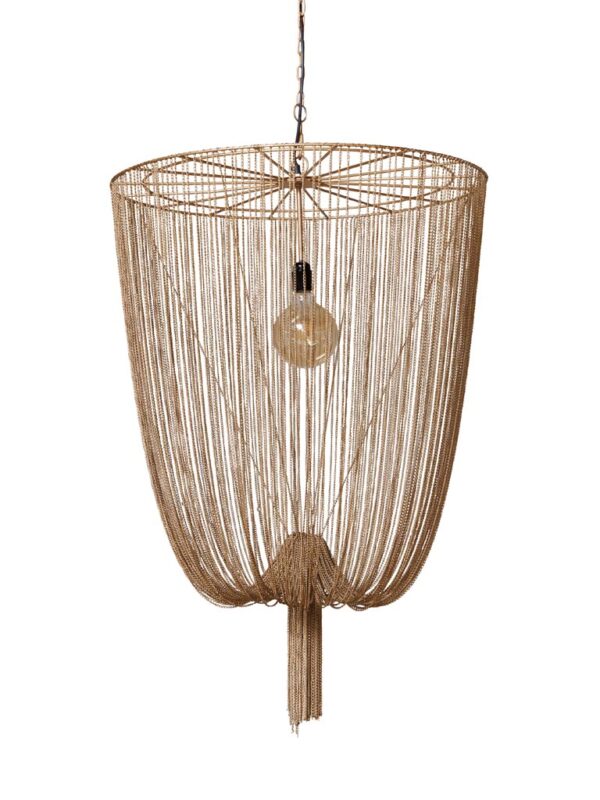 מנורת תליה תקרה חוטי ברזל