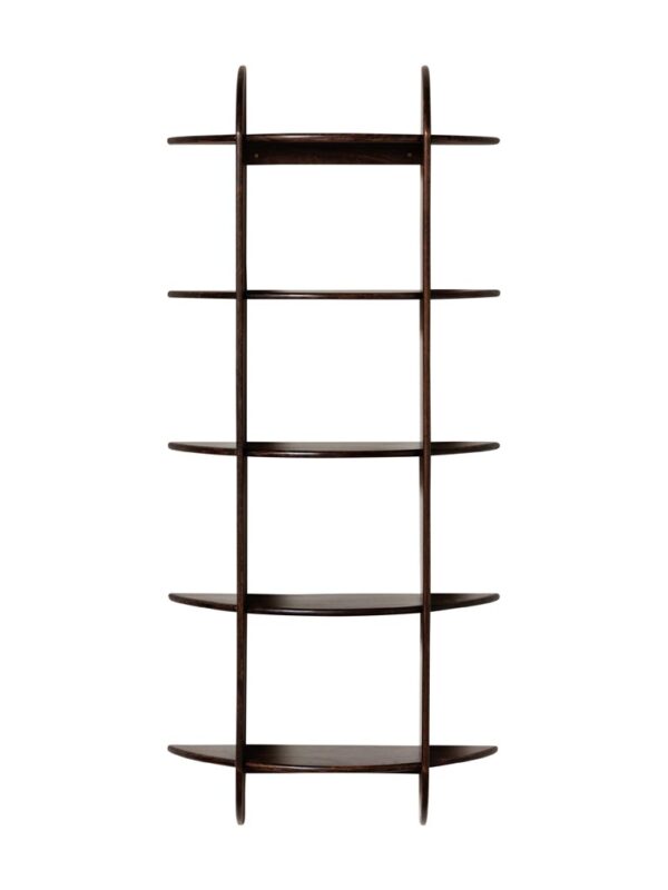 מדף קיר חום כהה