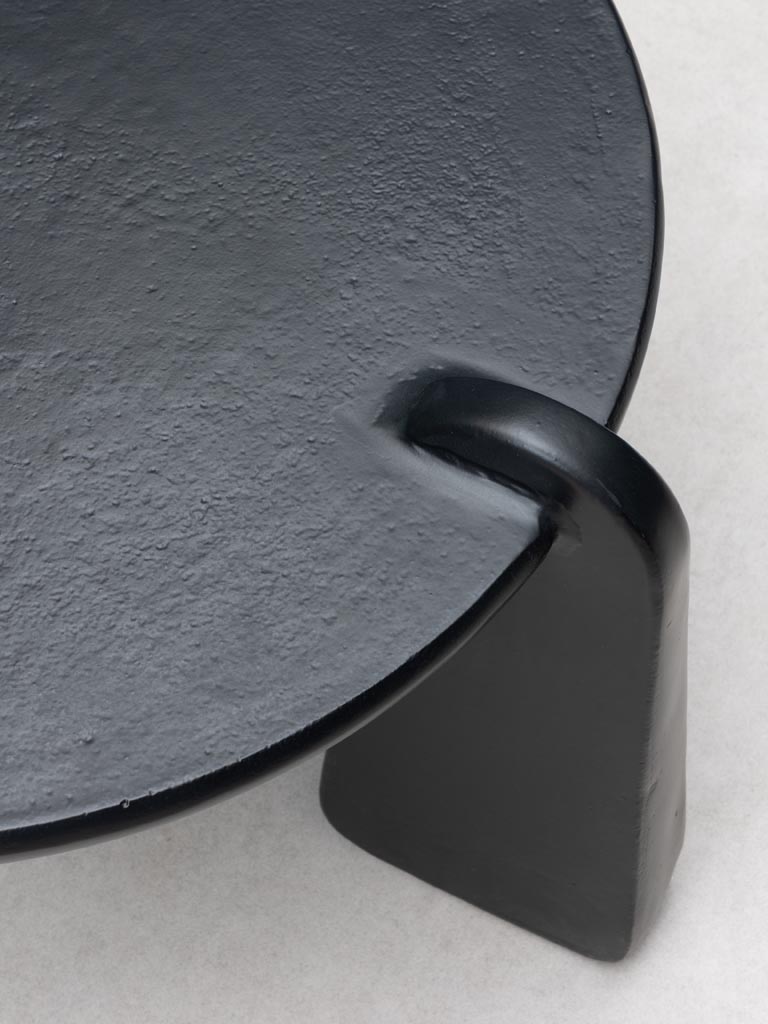 שולחן קפה שחור ברזל