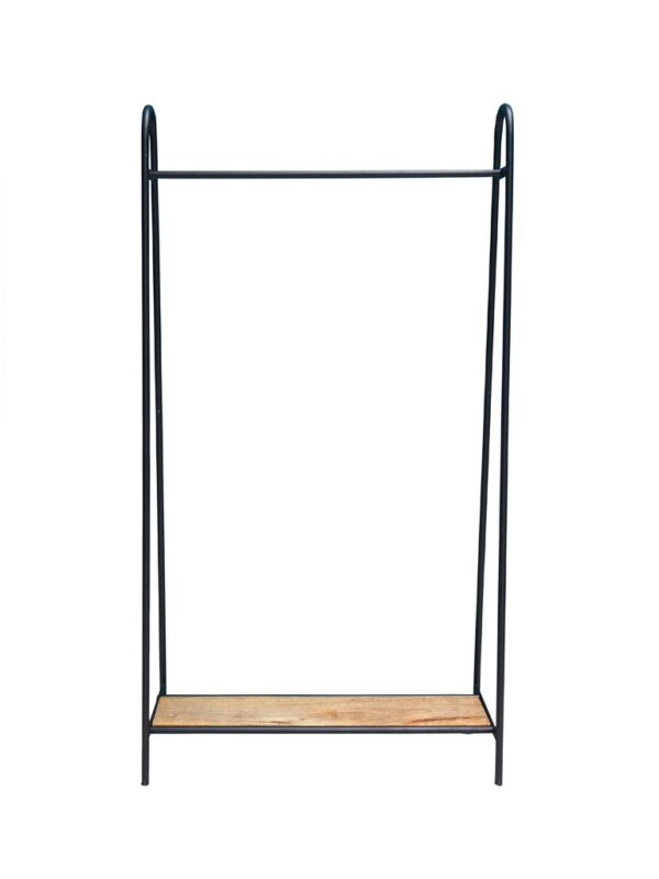 מתלה בגדים מדף תחתון