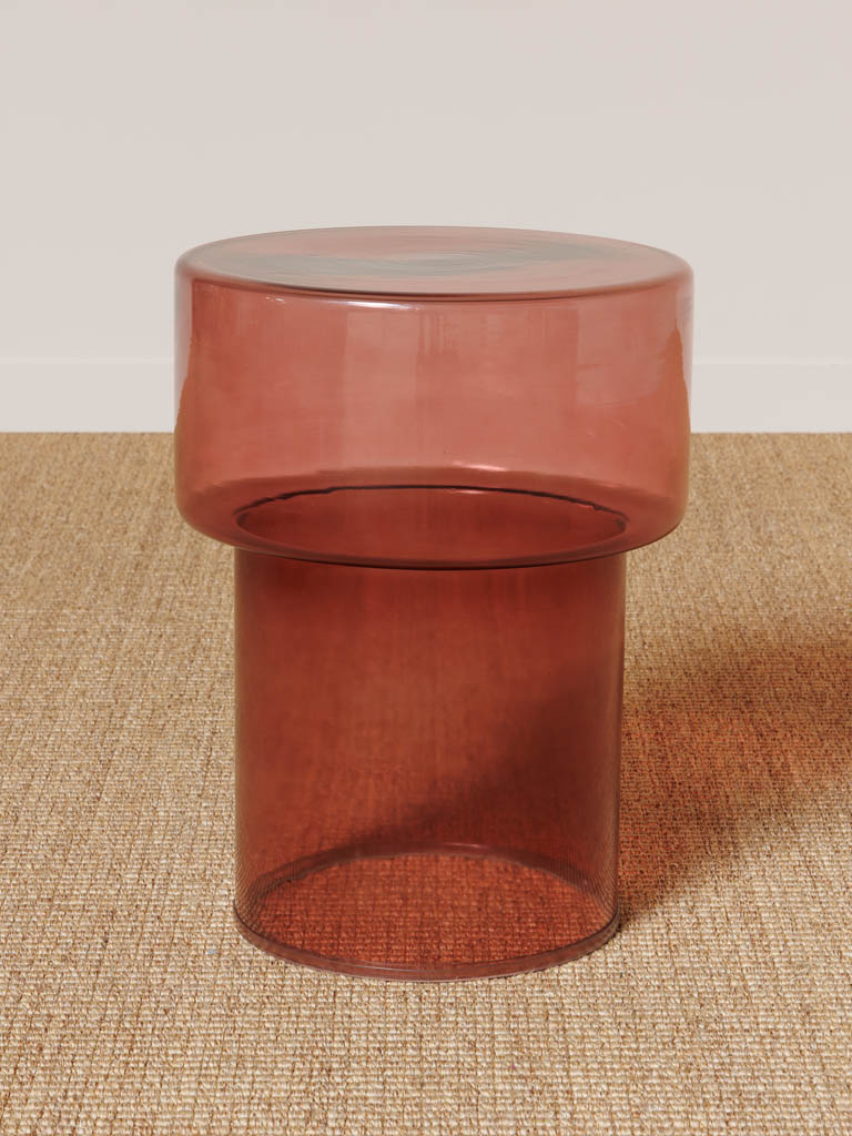 שולחן צד עגול