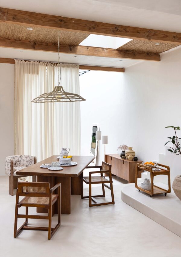 מנורת תקרה אוירה בעבודת יד