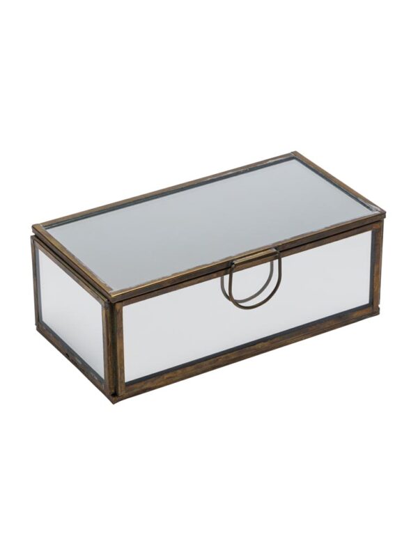 קופסא מראה גימור קו פליז