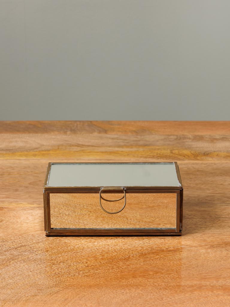 קופסא מראה קו זהב